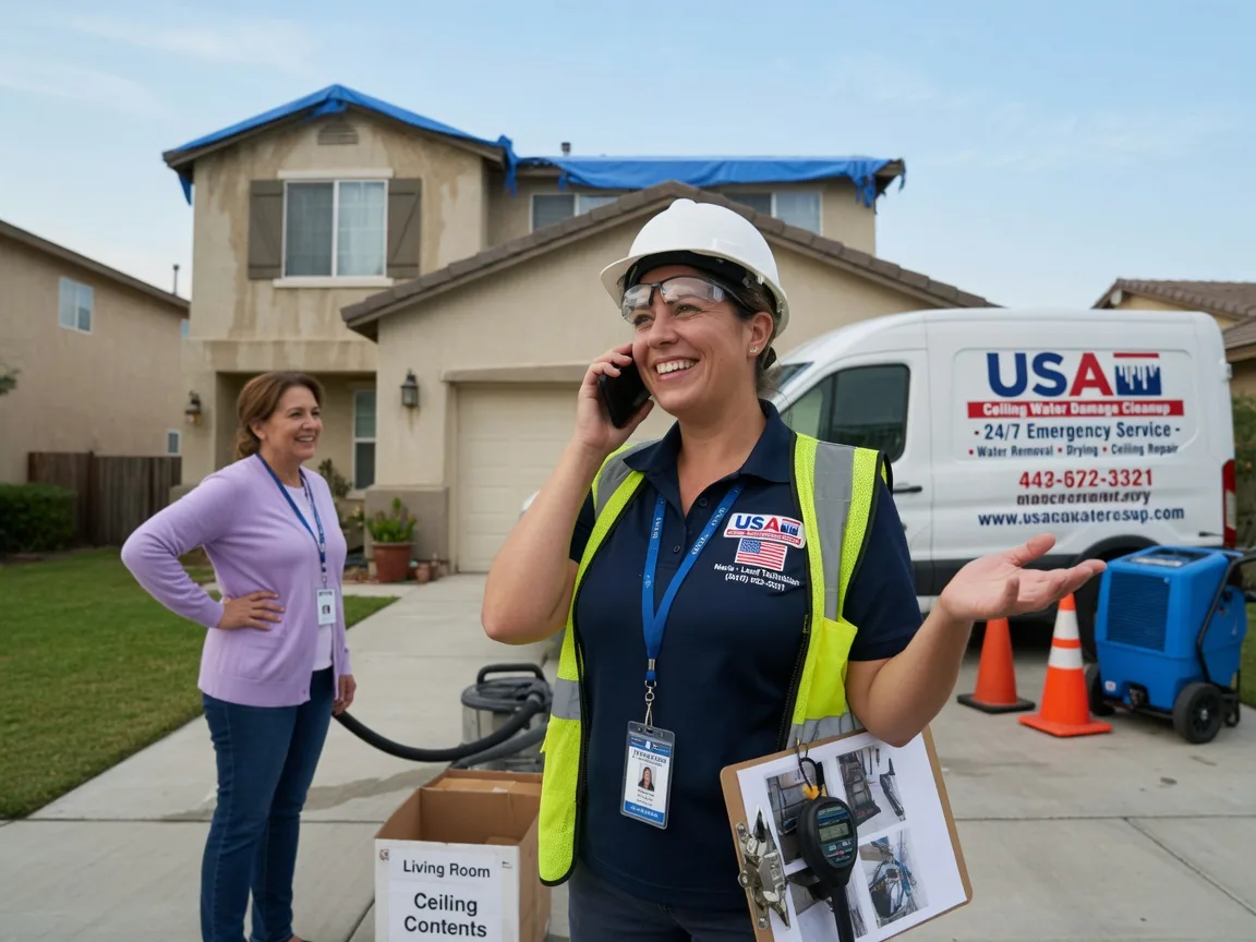 Ceiling Water Damage Restoration Mckittrick, CA FAQs
